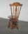 Antique French Country Chair ~ Piano Swivel Stool W Backrest & Cast Iron Feet For Sale - Image 14 of 14
