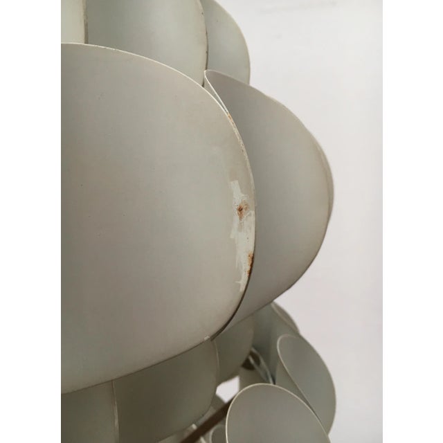Mid-Century Swiss White Metal Pendant Lamp by H. Zender for Temde For Sale - Image 16 of 18