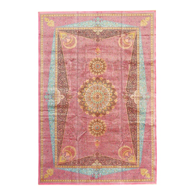 Pasargad DC Exquisite Design Paris Palace Fine Power Loom v. Silk Rug For Sale