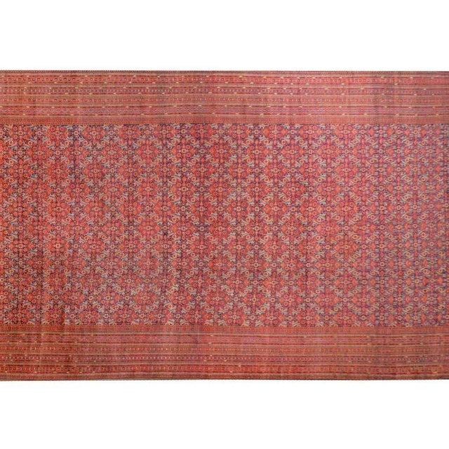 Tribal Palatial Early 20th Century Bashir Rug For Sale - Image 3 of 10