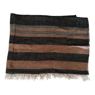Belgian Linen Throw Blanket For Sale