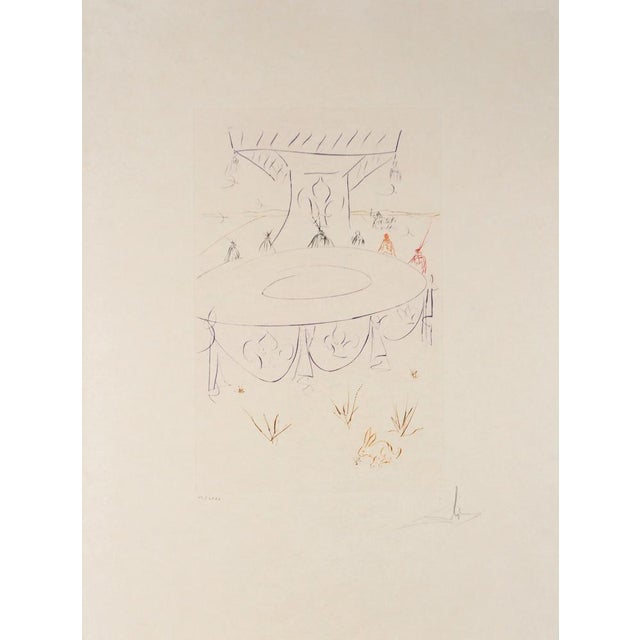 Salvador Dali, Lady Godiva, 1983, Original Lithograph For Sale - Image 3 of 9