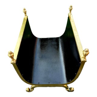 Early 20th Century William H Jackson Co. Firewood Holder For Sale