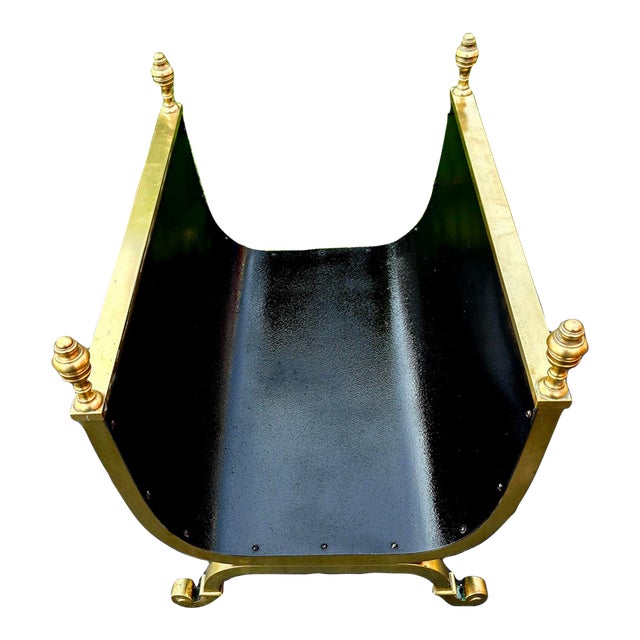 Early 20th Century William H Jackson Co. Firewood Holder For Sale