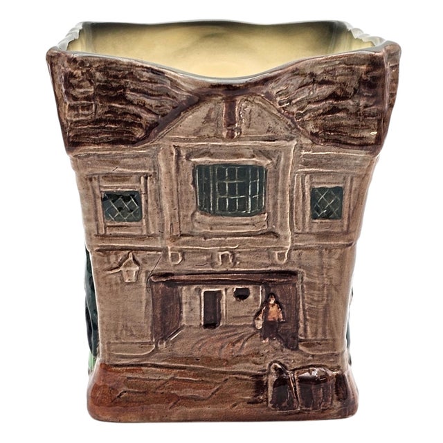 English Royal Doulton “Old London Square” Jug Pitcher D6291 — Charles Dickens Series, 1949 For Sale - Image 3 of 15