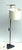 Gold Counterweight Floor Lamp by Franz Hagenauer for Werkstätte Hagenauer Wien, 1950s For Sale - Image 8 of 14