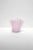Modern Italian Pink Handkerchief Art Glass Vase For Sale - Image 3 of 12