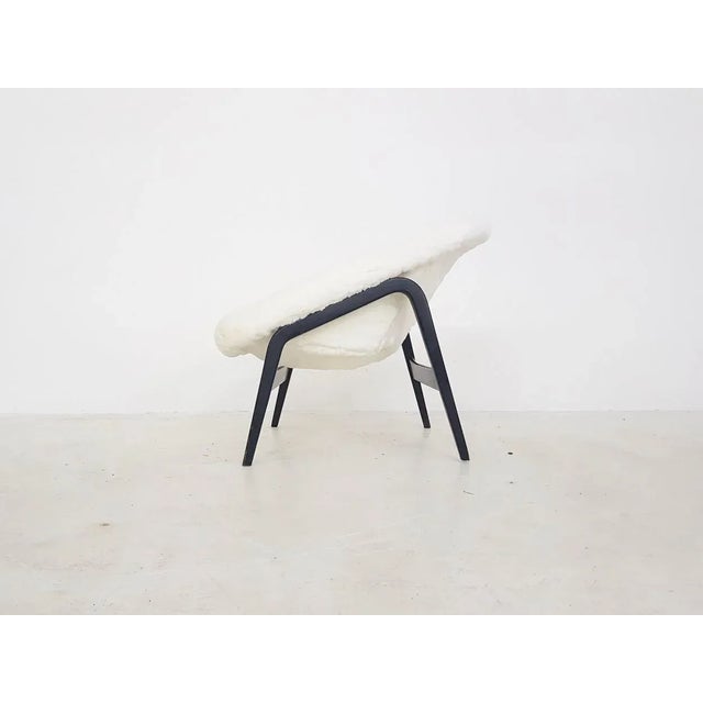 Dutch Model 118 Columbus Lounge Chair by Wilkhahn Hartmut Lohmeyer for Artifort, 1957 For Sale - Image 6 of 15