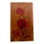 1903 French Art Nouveau Pyrography and Hand-Painted Wood Panel by Abel Trinocq, Signed and Dated. For Sale
