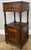 Antique French Bedside Tables with Marble Top, Set of 2 For Sale - Image 10 of 15
