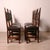 Vintage Carved Wooden Chairs, 1920s, Set of 6 For Sale - Image 6 of 18