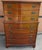Traditional Dixie Furniture Mid Century Federal Style Mahogany Chest on Chest of Drawers For Sale - Image 3 of 12