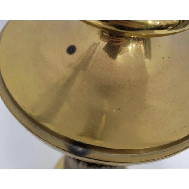 1960s Hollywood Regency Brass Westwood Lamp For Sale - Image 10 of 13