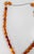 We are selling this nice butterscotch egg yolk amber necklace. This necklace features naturally rounded and tumbled oblong...