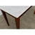 French 19th Century Oak & White Marble Console For Sale - Image 11 of 15