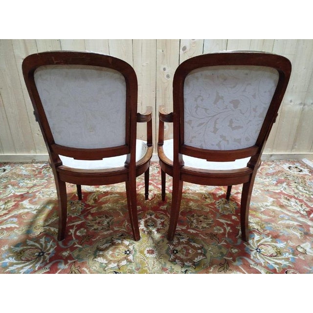 Louis XVI Dining Chairs, Set of 8 For Sale - Image 5 of 12