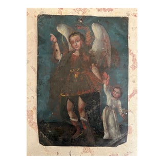 Mexican Retablo For Sale