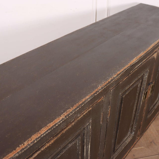 Antique English Painted Sideboard, 1840 For Sale - Image 11 of 14