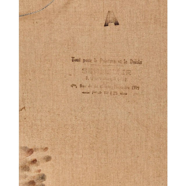 Mid-Century Painting of Beautiful Woman, France Circa 1960 For Sale In San Francisco - Image 6 of 6