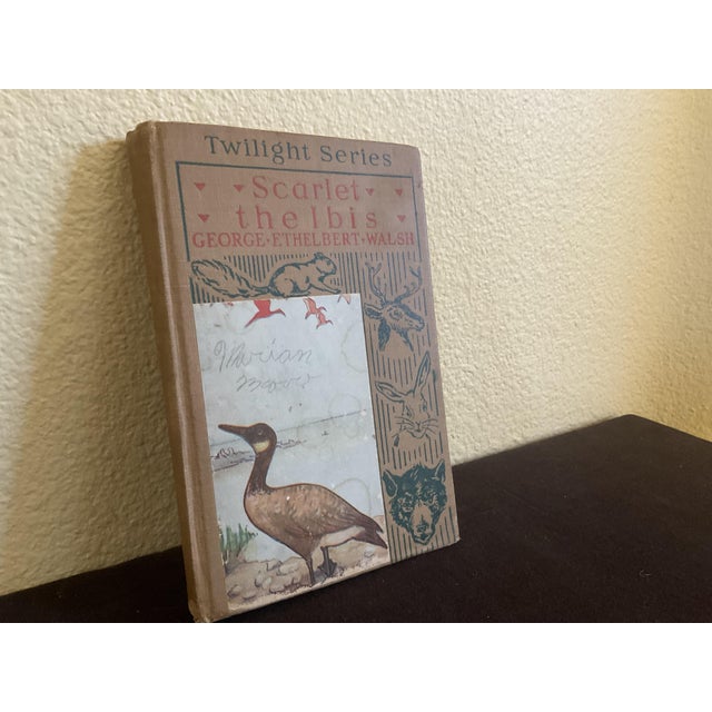 Traditional Rare Early 20th Century Book by George E. Walsh Titled Scarlet the Ibis Circa 1918 For Sale - Image 3 of 9