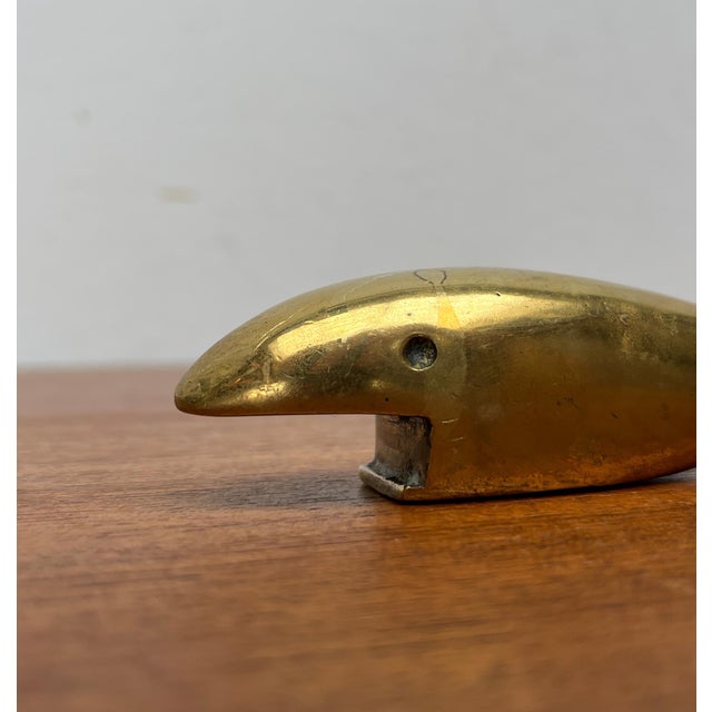 Mid-Century Fish Bottle Opener in Brass, 1960s For Sale - Image 13 of 14