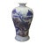 Ceramic Chinese Red Blue White Porcelain Hand-Painted Scenery Small Vase For Sale - Image 7 of 9