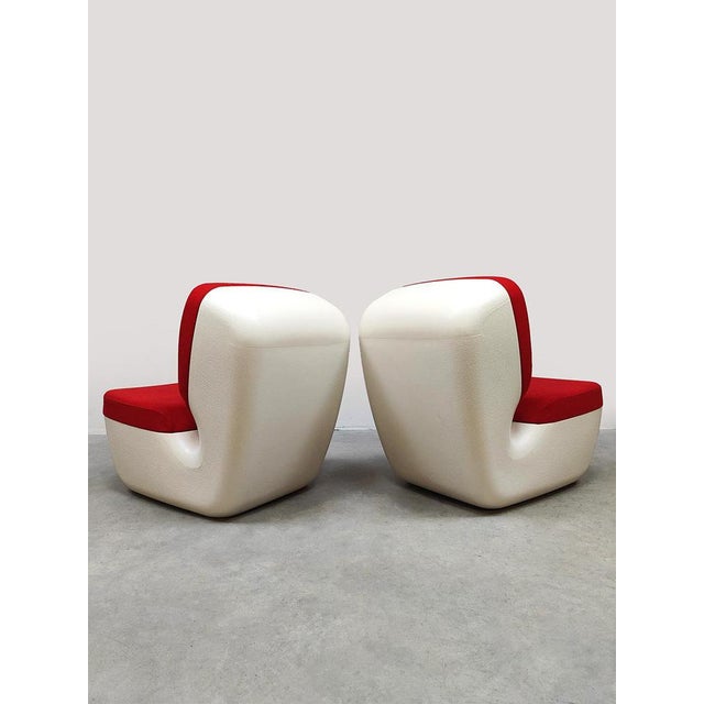 Italian Design Magis Nimrod Lounge Chairs Fauteuils Marc Newson For Sale - Image 4 of 6