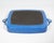 Metal Mid 20th Century Kobenstyle Blue Enamel Baking Dish Designed by Jens Quistgaard for Dansk For Sale - Image 7 of 8