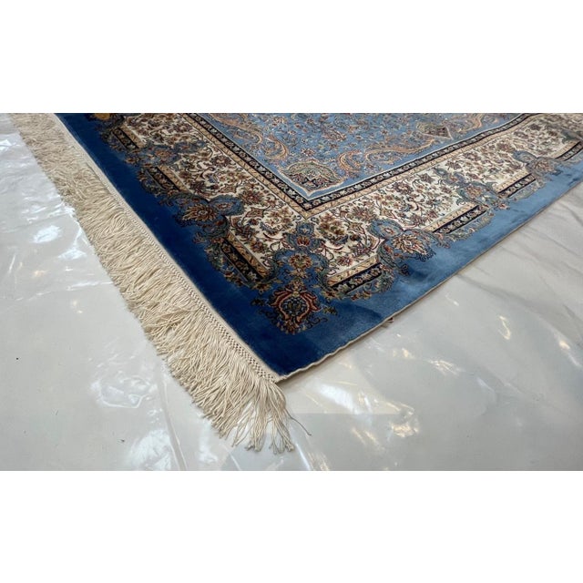 Signed Silk Turkish Rug , 4' X 6' For Sale In New York - Image 6 of 6