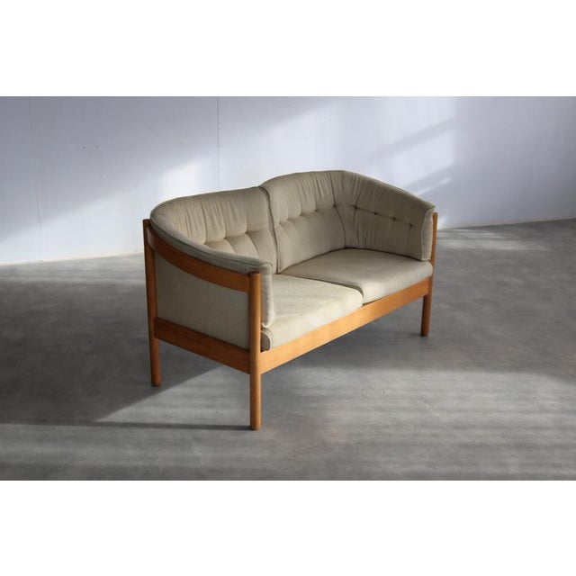 Mid-Century Modern Vintage Two-Seater Sofa from Nielaus, 1970s For Sale - Image 3 of 12