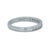 Tiffany and Co. Tiffany & Co. Platinum Diamond Wedding Ring 0.23ct 3.2g, Size 5.25 For Sale - Image 4 of 6