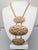 Mid-Century Modern Vintage 1972 Signed Napier Brutalist Bumpy Pendant Necklace For Sale - Image 3 of 6