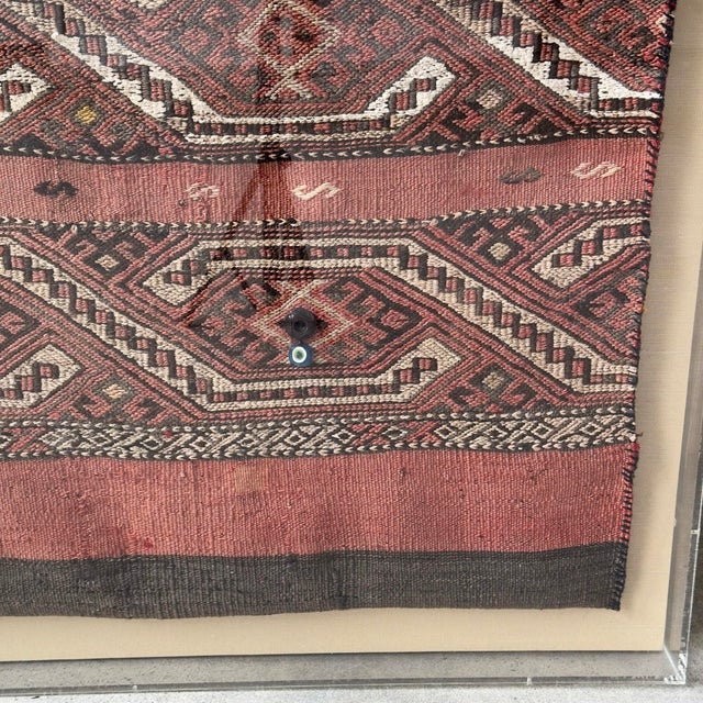 Early 20th Century Vintage Turkish Textile Wall Hanging For Sale - Image 5 of 7
