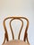 Mid 20th Century Vintage Thonet Bentwood Café Chair With Upholstered Seat and Original Labels For Sale - Image 5 of 10