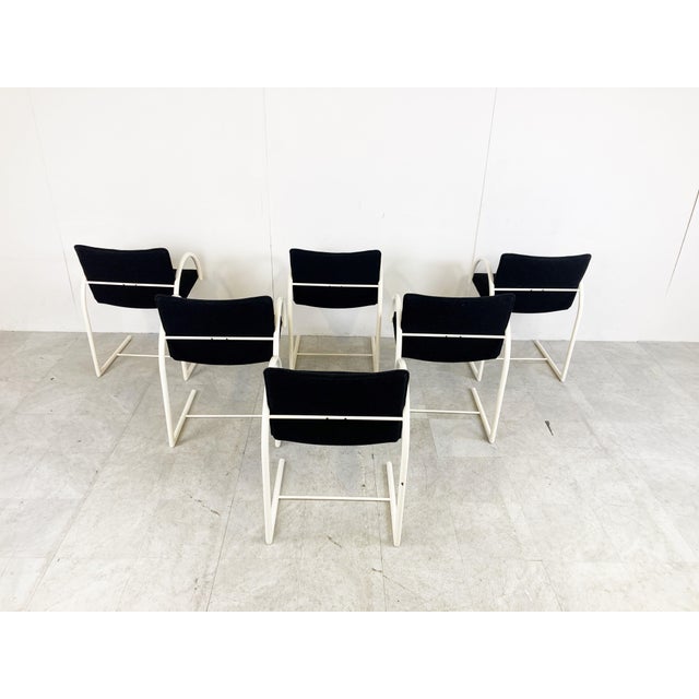 Postmodern Cirkel Dining Chairs from Metaform, 1980s, Set of 6 For Sale - Image 4 of 16