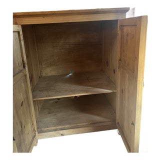 1970s Pine Armoire/Cabinet For Sale