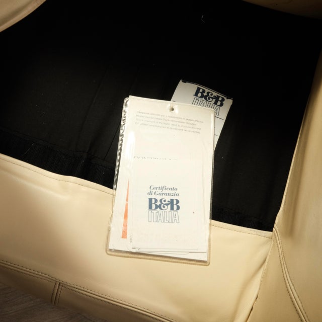 Office Chairs Lauriana by Afra and Tobia Scarpa B&b Italia for B&b Italia / C&b Italia, 1970s, Set of 8 For Sale - Image 9 of 18