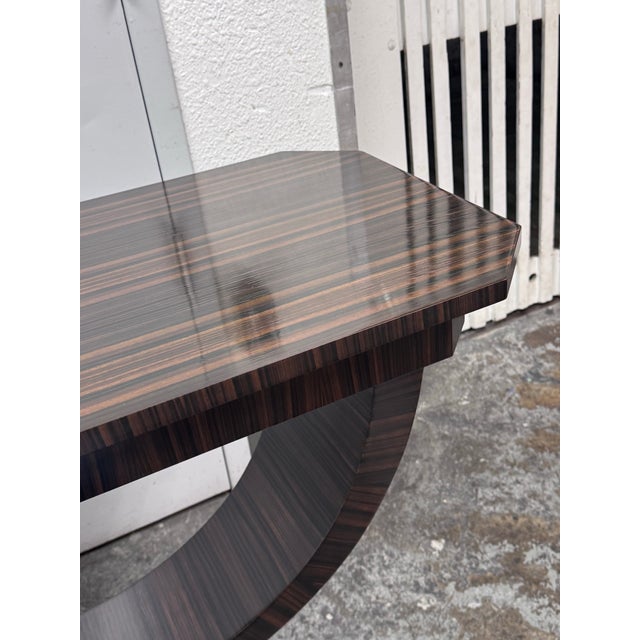 C. Mariani Antiques Macassar Ebony Console Table For Sale In San Francisco - Image 6 of 12