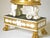Gold Antique Early 19th Century French Empire Paris Porcelain Corbeille or Basket With Lion Paw Feet Circa 1820 For Sale - Image 8 of 14