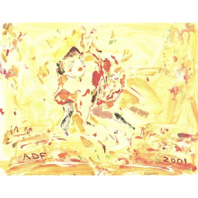 Artist: Cecily Brown Title: American Dance Festival 2001 Year: 2001 Signed: No Medium: Offset Lithograph Paper Size: 20.5...
