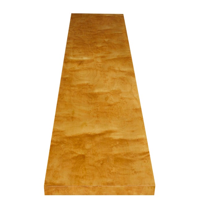 1950s Mid-Century Swedish Birch Low Open Bookcase, 1950 For Sale - Image 5 of 10