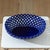 Ceramic Vintage Italian Cobalt Blue Woven Ceramic Centerpiece Basket - 12.5" For Sale - Image 7 of 7