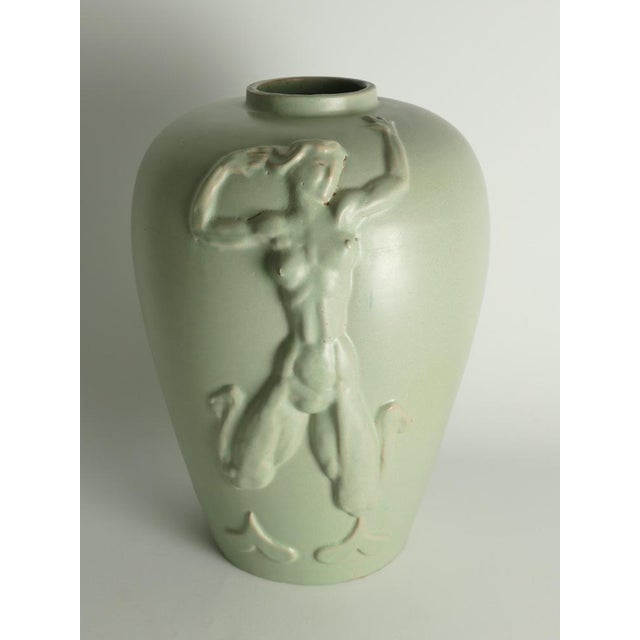 Model 169 Floor Vase by Einar Luterkort for Upsala Ekeby, Sweden, 1930s For Sale - Image 9 of 18