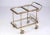 Mid-Century Brass & Glass Bar Cart, 1960s For Sale - Image 10 of 12