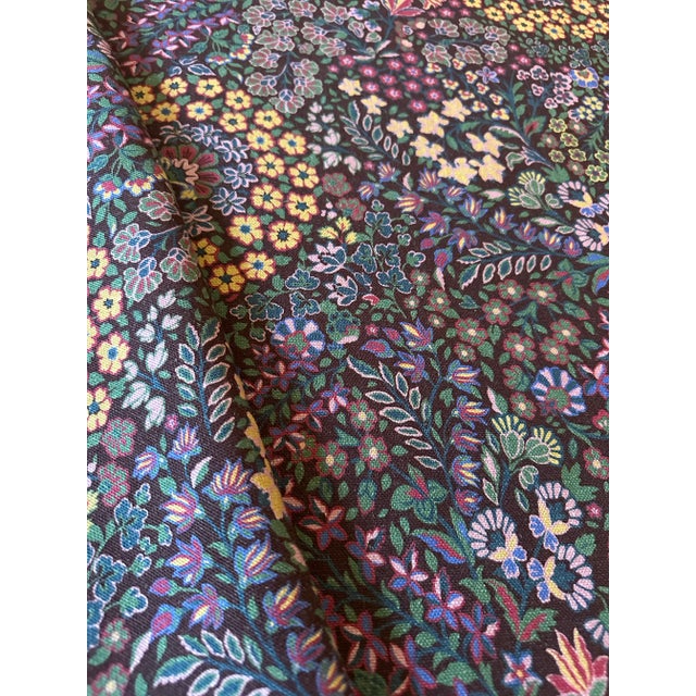 Arts & Crafts Liberty of London Interiors Fabric Marquess Garden Dragonfly Jewel a Ladbroke Linen Fabric 4 1/2 Yards For Sale - Image 3 of 7