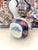 Ink Blue Victorian Imari Style Ironstone Pitchers, Set of 5 For Sale - Image 8 of 8