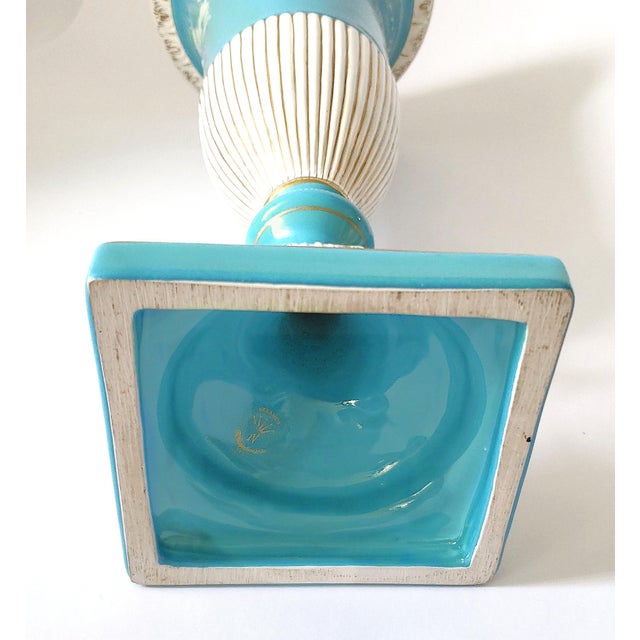 Large Urn Vase Capodimonte For Sale - Image 12 of 12