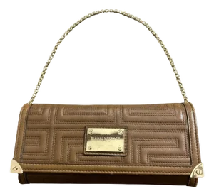 21st Century Gianni Versace Couture Mini Geometric Leather Shoulder Bag