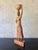 A beautifully expressive carved wood sculpture by renowned Haitian artist Roger François (1928–2013), circa 1970. The...