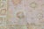 Early 21st Century Pink Multicolor Handwoven Turkish Oushak Rug 6'2" X 8'10" For Sale - Image 4 of 9